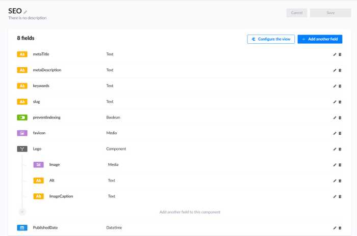 Strapi SEO Component Strapi SEO Component